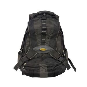Vintage Alienware Odyssey Gaming Laptop Backpack Black Grey Ballistic‎ Nylon Y2K